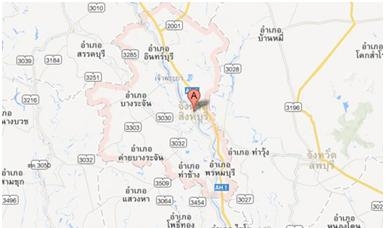 แผนที่จาก Google Map