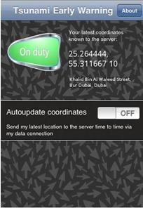 Tsunami Early Warning App