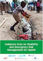 Disability and emergency risk management for health