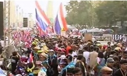 มวลมหาประชาชนประท้วงขับไล่รัฐบาล นายกยิ่งลักษณ์