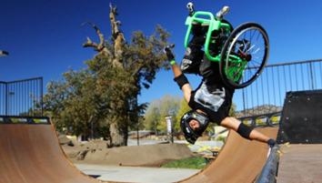 กีฬา Wheelchair skateboard