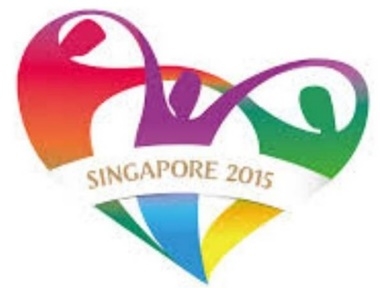 โลโก้ มหกรรมกีฬาอาเซียนพาราเกมส์ ครั้งที่ 8 ที่ประเทศสิงคโปร์