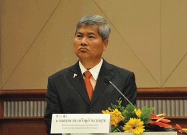 นายสมชาย เจริญอำนวยสุข อธิบดีกรมส่งเสริมและพัฒนาคุณภาพชีวิตคนพิการ กระทรวงพัฒนาสังคมและความมั่นคงของมนุษย์