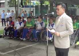 พล.ต.โอสถ ภาวิไล เลขาธิการคณะกรรมการพาราลิมปิกแห่งประเทศไทย