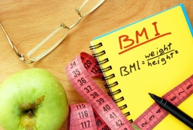 การคำนวณค่าดัชนีมวลกาย BMI
