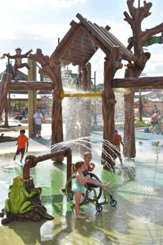 สวนน้ำในเท็กซัสสำหรับ "เด็กพิเศษ-เด็กพิการ" พร้อมอุปกรณ์อำนวยความสะดวก