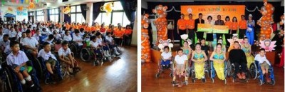 น้องๆ โรงเรียนศรีสังวาลย์ ที่เข้าร่วมกิจกรรมกับกฟน.