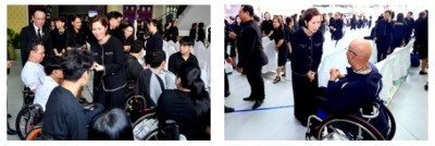 “ตรีนุช” นำ “รวมพลังสร้างสุข” มอบ 122 ชุด เครื่องวัดความดัน-รถเข็น ผลักดันการจ้างงานผู้สูงอายุ-พิการ