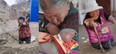 81 ปีแห่งความแข็งแกร่ง! ยอดคุณแม่ ผู้พิการไร้แขน-ขา สู้ชีวิต เลี้ยงดูลูก 3 คนจนเติบใหญ่