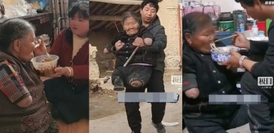 81 ปีแห่งความแข็งแกร่ง! ยอดคุณแม่ ผู้พิการไร้แขน-ขา สู้ชีวิต เลี้ยงดูลูก 3 คนจนเติบใหญ่