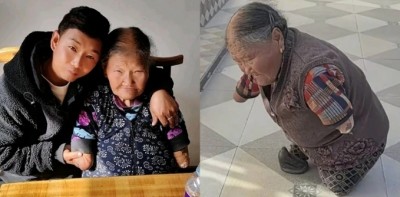 81 ปีแห่งความแข็งแกร่ง! ยอดคุณแม่ ผู้พิการไร้แขน-ขา สู้ชีวิต เลี้ยงดูลูก 3 คนจนเติบใหญ่