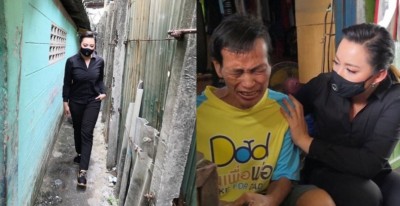 บุ๋ม ปนัดดา ลงพื้นที่ช่วยเหลือผู้สูงอายุและคนพิการ ณ.ชุมชนย่านดอนเมือง