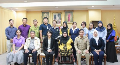 ติดตามประเมินผลการให้ความช่วยเหลือคนพิการกรณีศึกษาพระราชทานใน จ.นราธิวาส