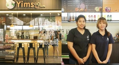 ยิ้มสู้คาเฟ่ พนักงานหูหนวกชงกาแฟ-เสิร์ฟให้ สาขาใหม่ คณะนิติ มธ.