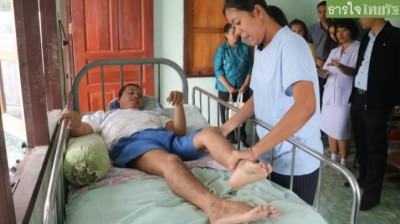 หนุ่มพิการ กำพร้าพ่อแม่ ได้นายจ้างช่วยค่าเช่าบ้าน อยู่กับน้องสาว