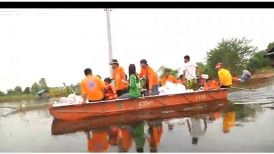 หมู่บ้านติดน้ำพองอ่วมน้ำไม่ลด