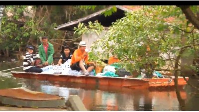 หมู่บ้านติดน้ำพองอ่วมน้ำไม่ลด