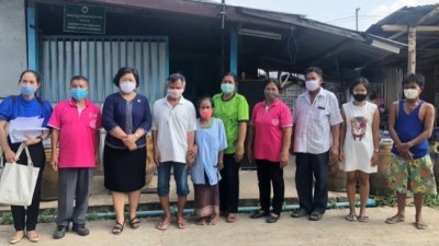 พมจ.สุรินทร์ และ อพม.ศีขรภูมิ เยี่ยมบ้านสอบสภาพข้อเท็จจริงครอบครัวคนพิการ