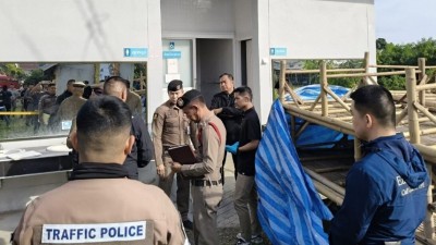 สลดคาเทศบาล ยิงจนท.เทศบาลดับคาห้องน้ำคนพิการ เมียนั่งทำงานด้วยกันช็อกจนเป็นลม