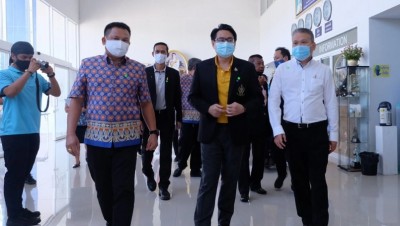 "บิ๊กก้อง" ตรวจเยี่ยมนักกีฬาคนพิการที่ศูนย์ฝึกกีฬาฯ สุพรรณบุรี
