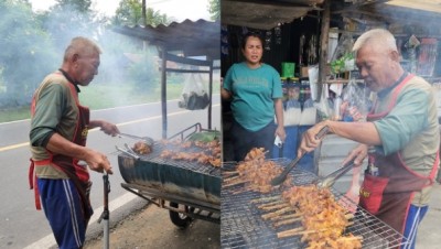 ลุงพิการทำธุรกิจ “ไก่ย่างคนจน” หวิดล่ม! พลิกฟื้นชีวิตใช้สูตรลับเลี้ยงครอบครัว