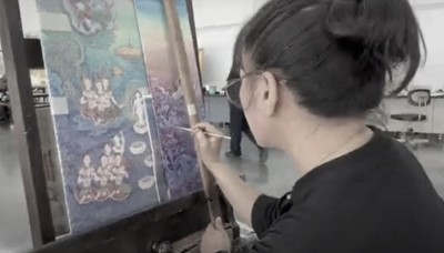 ‘ครูผู้พิการ’ หัวใจศิลป์ ซาบซึ้งพระมหากรุณาธิคุณ ‘สมเด็จพระพันปีหลวง’ สร้างอาชีพให้ชีวิต