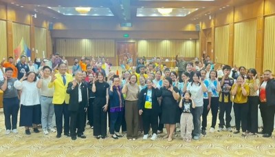 บุรีรัมย์เปิดโครงการพัฒนาทักษะชีวิตคนพิการและผู้ดูแล สู่สังคมภายนอก