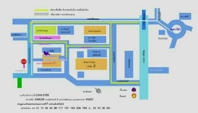 แผนที่โรงเรียนฝึกอาชีพกรุงเทพมหานคร ดินแดง2