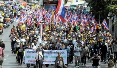 ม็อบประท้วง รัฐบาลในการเมืองไทย