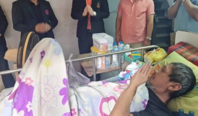 รุดช่วยเหลือ ชายพิการป่วยติดเตียง อยู่ตามลำพัง หลังพี่สาวถูกจับคดี "บัญชีม้า"