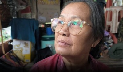 ครอบครัวของพลทหารนรินทร์ ภูมิใจ ถึงแม้ลูกชายจะพิการขาขาด พบครอบครัวยากจน สมัครรับใช้ชาติ