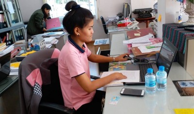 เหล่ากาชาดจังหวัดสุรินทร์ ดำเนินการตามนโยบาลลดความเหลื่อมล้ำของสังคม ด้วยการรับคนพิการ เข้าทำงาน