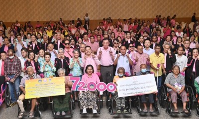 "วราวุธ" นำทีม พม. มอบกายอุปกรณ์ช่วยเหลือคนพิการจังหวัดร้อยเอ็ด โครงการเฉลิมพระเกียรติพระบาทสมเด็จพระเจ้าอยู่หัว
