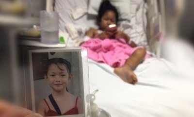 วอนช่วย "น้องแหวน" เด็ก 9 ขวบรถเมล์ทับขาขาด พ่อแม่พิการถูกข่มขู่