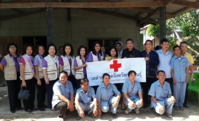 กาชาดกาฬสินธุ์ลงพื้นที่ช่วยเหลือผู้พิการและผู้ป่วยติดเตียง