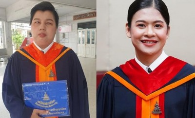 14 ปีไม่ย่อท้อ-สู้จนสำเร็จ บัณฑิตม.รามฯพิการสายตา-นักกีฬายิงปืนพิการคว้าปริญญา