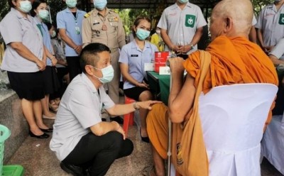 หน่วยแพทย์ พอ.สว. นครศรีธรรมราช ออกปฏิบัติงานปชช.ชาว อ.ถ้ำพรรณรา