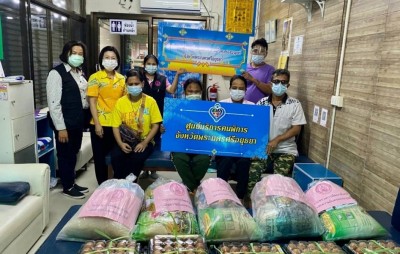 รองผู้ว่าฯพร้อมพม.อยุธยา ลงพื้นที่ให้กำลังใจกลุ่มคนพิการทางการเห็น