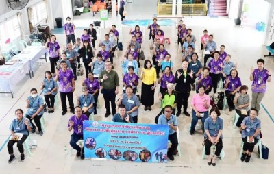 เทศบาลนครขอนแก่น เปิดโครงการพัฒนาศักยภาพจิตอาสา และฟื้นฟูสุขภาพ คนพิการ และผู้ป่วยเรื้อรัง