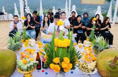 สมาคมผู้บกพร่องทางจิตฯภาคเหนือ จัดพิธีบวงสรวงขอพรสิ่งศักดิ์สิทธิ์ เสริมสิริมงคลก่อนเปิดโครงการฯ