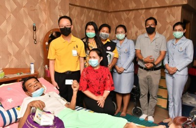 ทีมแพทย์ รพ.ตร.ลงพื้นที่เยี่ยมผู้ป่วย โครงการ Inlove @ home” ครั้งที่ 3