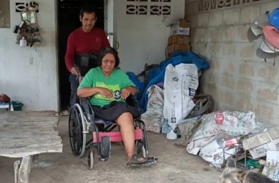 หนุ่มใหญ่โรคหัวใจเลี้ยงเมียพิการขา เก็บขยะประทังชีวิต ค้างค่าเช่าบ้านวอนผู้ใจบุญช่วย
