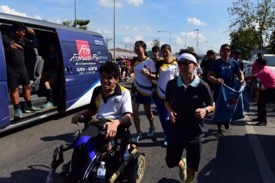 ทัพนักกีฬาคนพิการทีมชาติไทย" รวมพลังใจ..ร่วม