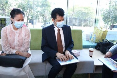 MEA มอบความสุขปีใหม่แก่ผู้บกพร่องทางการมองเห็นด้วยปฏิทินและหนังสืออักษรเบรลล์ พร้อมหนังสือเสียงแก่สมาคมคนตาบอดฯ