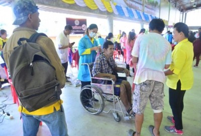 ผู้พิการ และผู้ดูแลนับพัน แห่เข้าร่วมงานวันคนพิการสากล