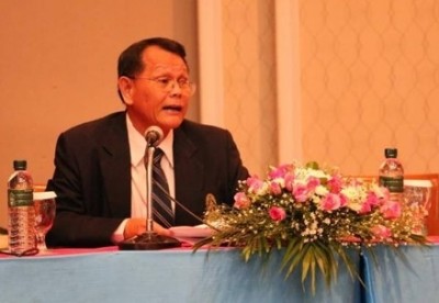 พล.ต.โอสถ ภาวิไล นายกสมาคมกีฬาคนพิการแห่งประเทศไทยฯ