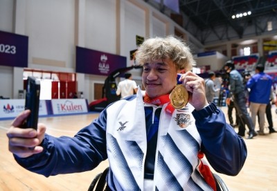 ทัพนักกีฬาคนพิการไทย ขอบคุณเครือซีพี หนุนเสบียง-ซิมโรมมิ่ง ใช้ติดต่อสื่อสารครอบครัว