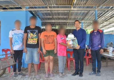 นายอำเภอเดชอุดมลงพื้นที่เยี่ยมผู้พิการสูงวัย