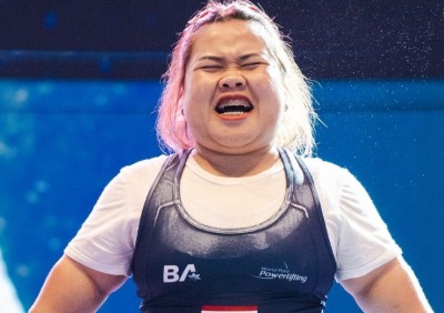 กมลพรรณ จอมพลังสาวไทย เหมา 4 ทองแดง ยกลูกเหล็กคนพิการนานาชาติ