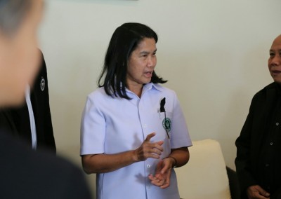 หมอนวดผู้พิการทางสายตาที่ผ่านการอบรม